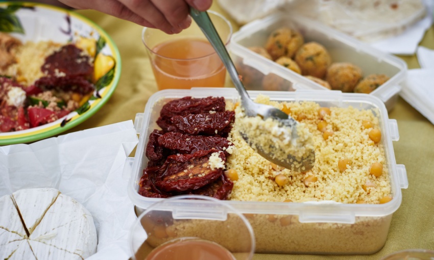 cous cous con pomodori secchi