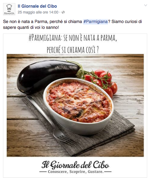 Parmigiana di melanzane: origine del nome