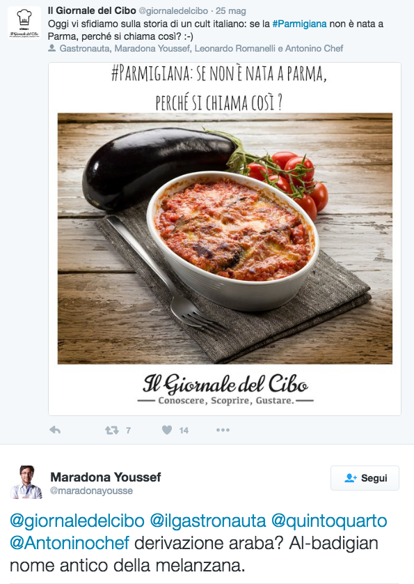 Parmigiana Twitter