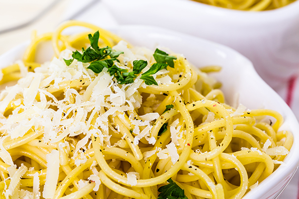 Spaghetti cacio e pepe