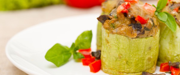 zucchine e funghi