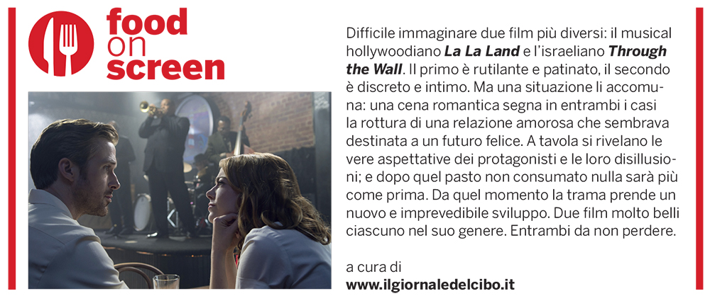 Food on screen 3 settembre