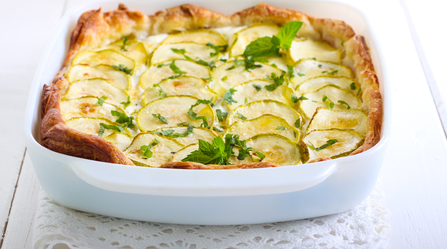 crostata di zucchine e patate