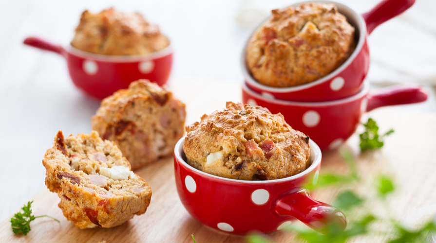 muffin pomodori secchi