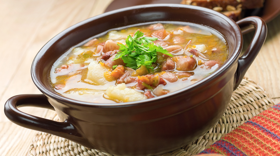 zuppa di fagioli coco