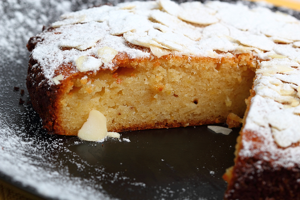 Torta ricotta mandorle