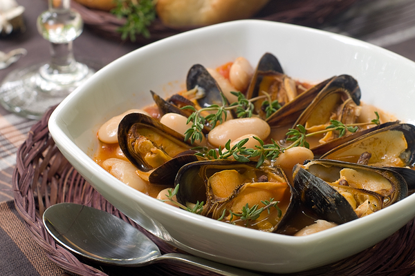 Zuppa fagioli cozze