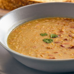 zuppa di castagne e fagioli