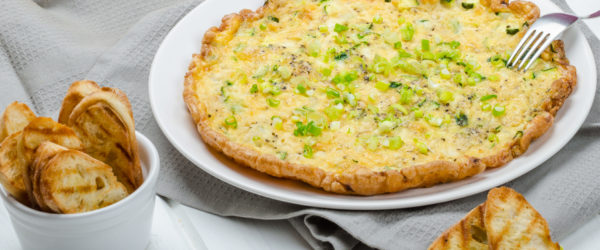 frittata con farina di ceci