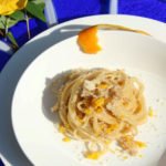 spaghetti miele noci e parmigiano