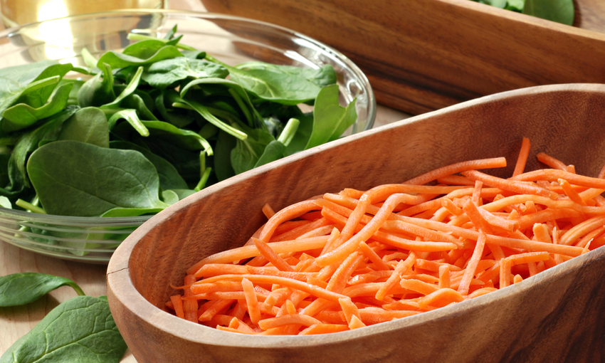 carote e spinaci