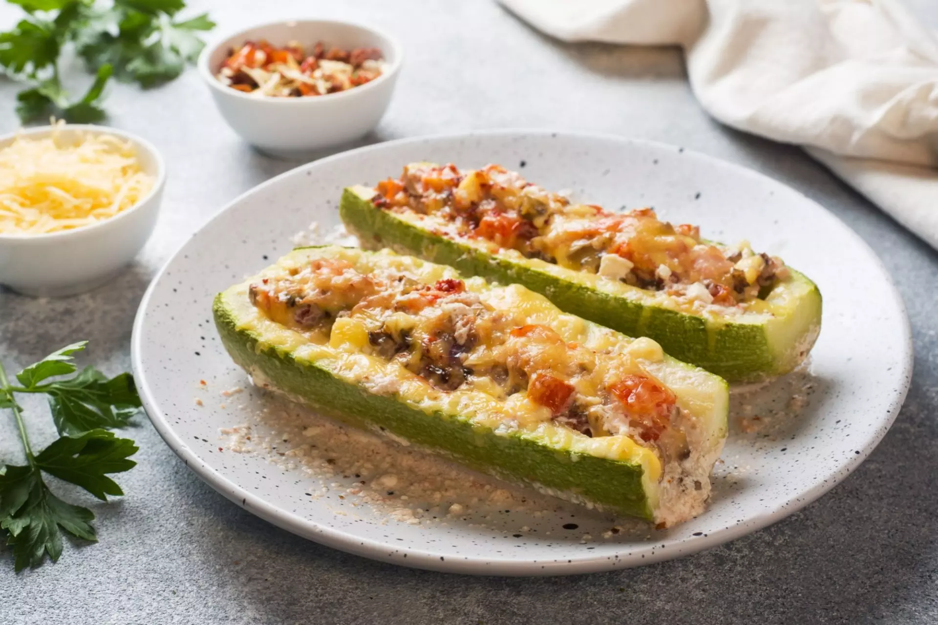 zucchine ripiene