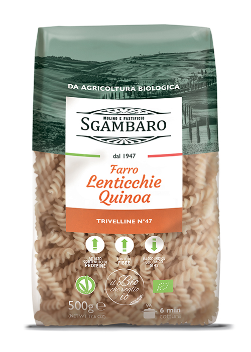 Trivelline farro lenticchie quinoa