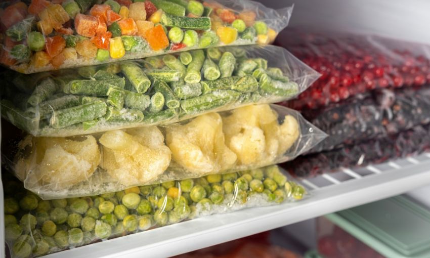 verdure congelate