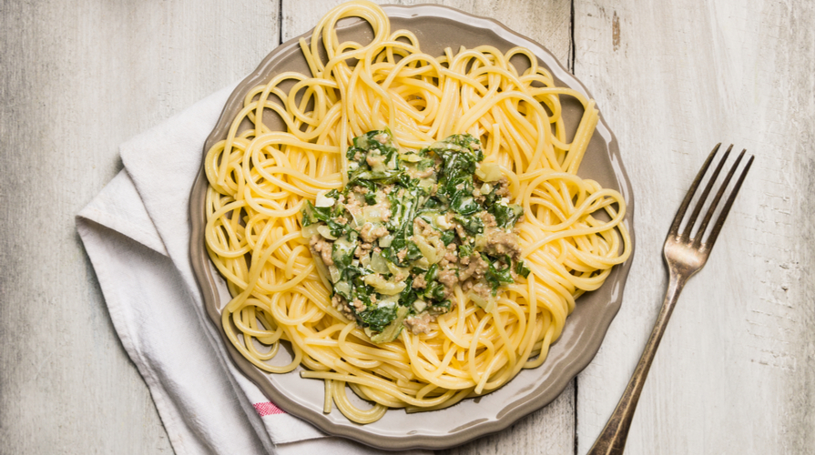 spaghetti con colatura di alici