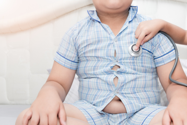 obesità infantile cuore