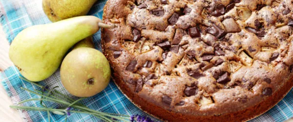 torta pere e cioccolato
