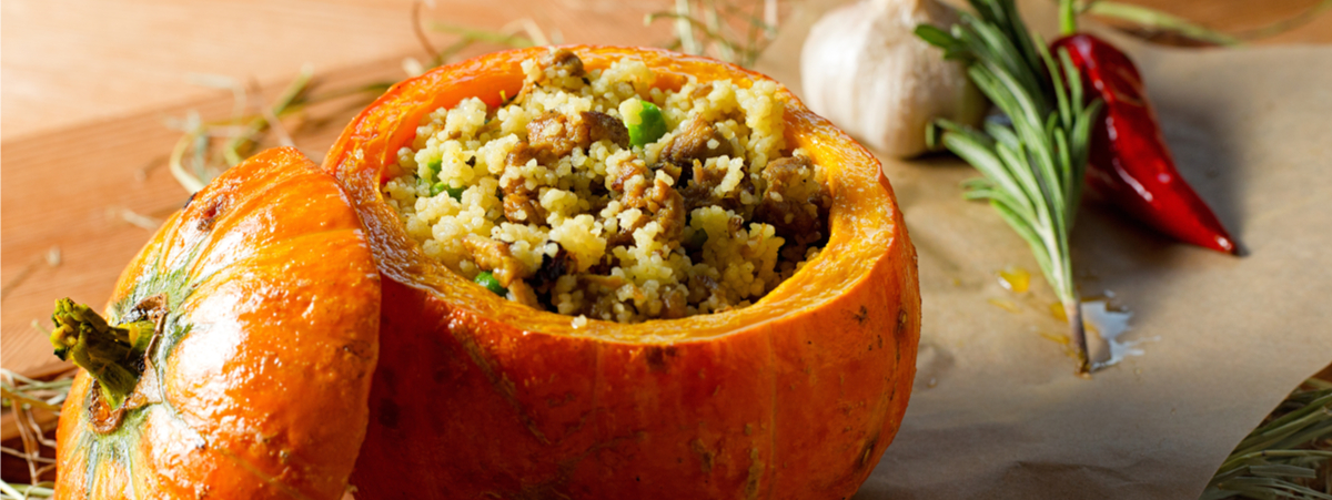 cous cous zucca