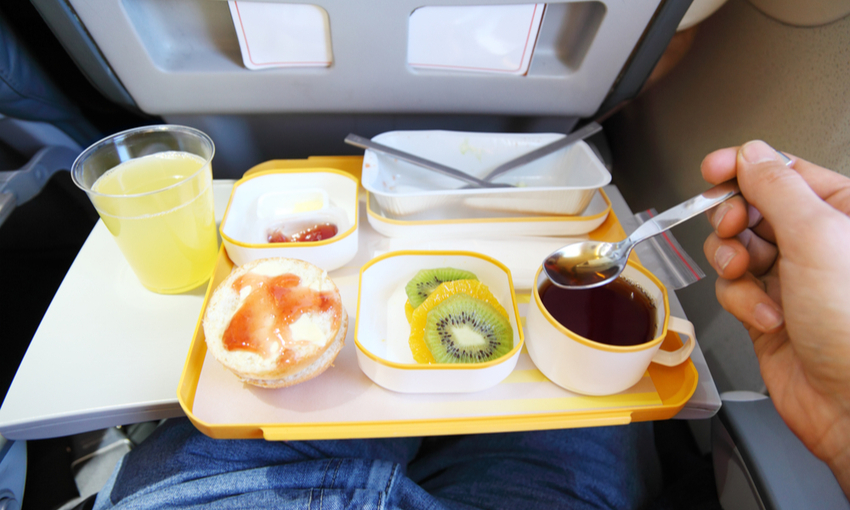 cibo in aereo