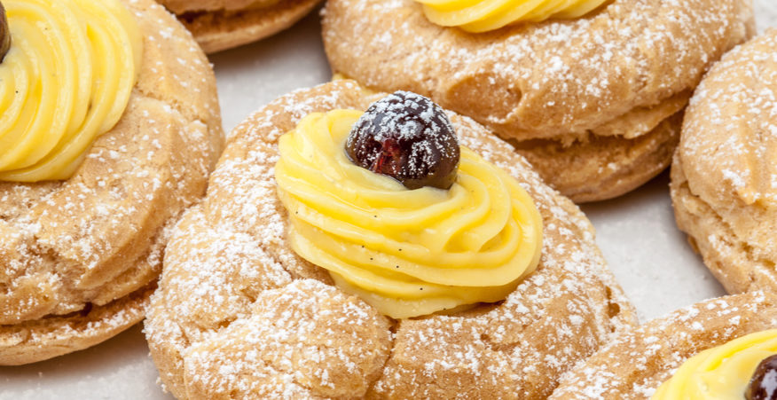 zeppole di san giuseppe vegan