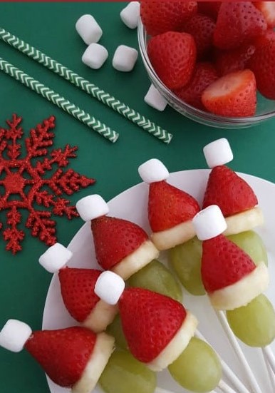 Segnaposto Natalizi Con Frutta.Decorazioni Natalizie Con Il Cibo Idee Creative Da Pinterest