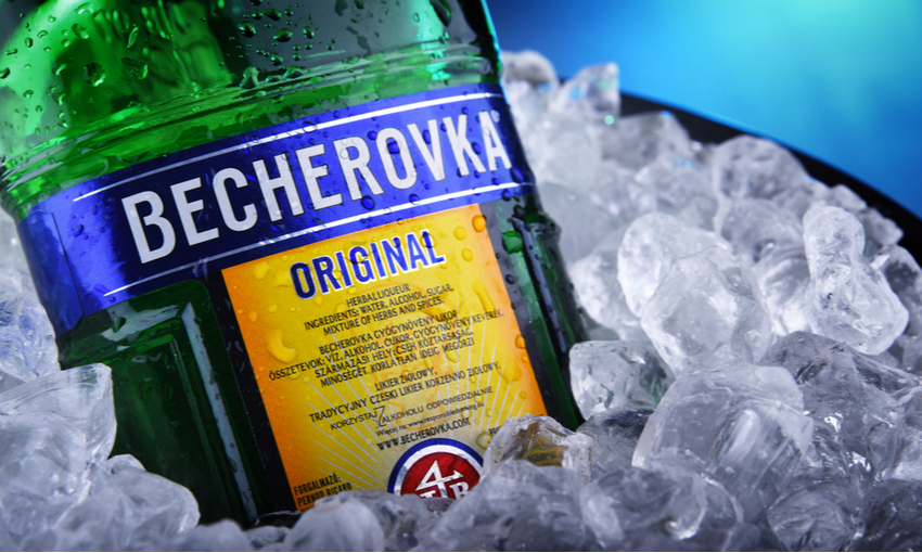 Becherovka liquore