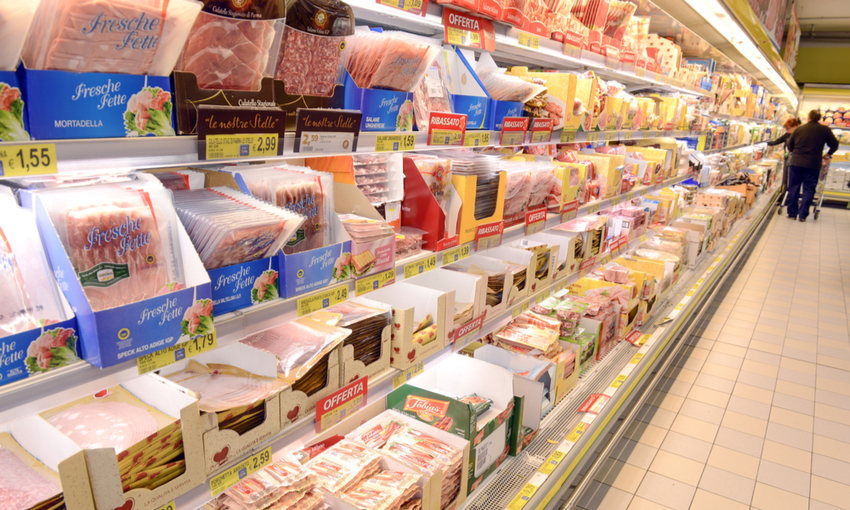 Povertà alimentare Italia supermercato