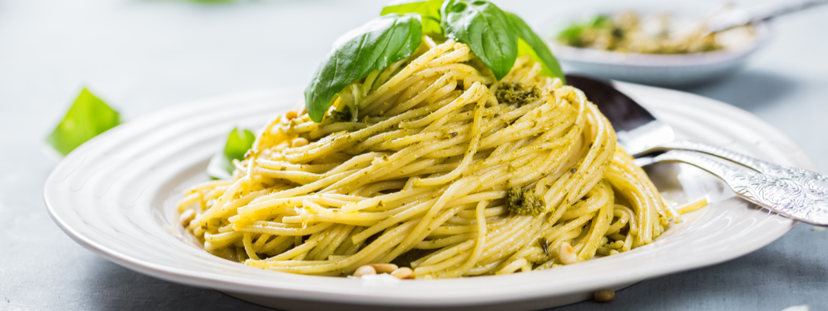 pasta con crema di verdure