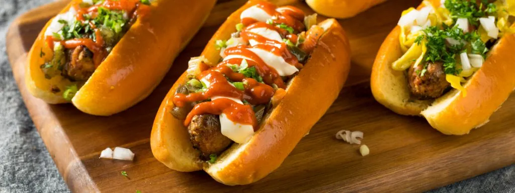 Hot dog vegano