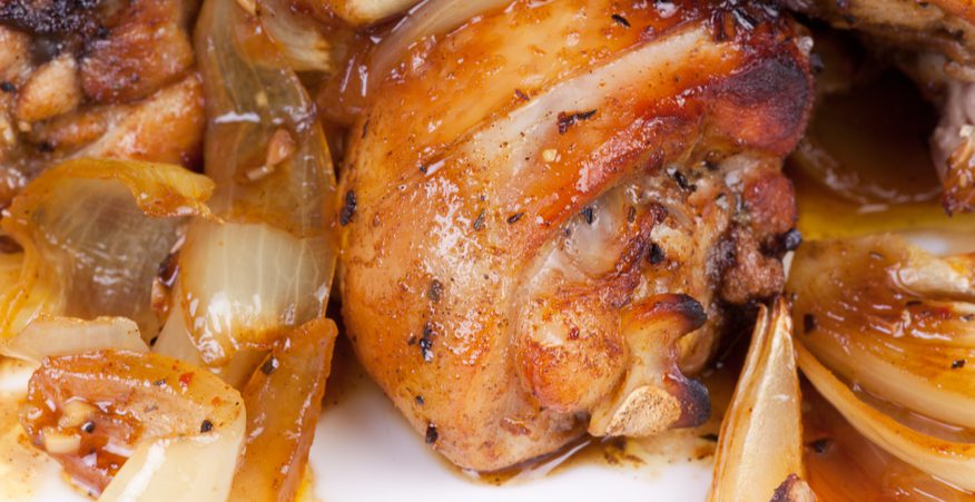 pollo alla cacciatora cipolle