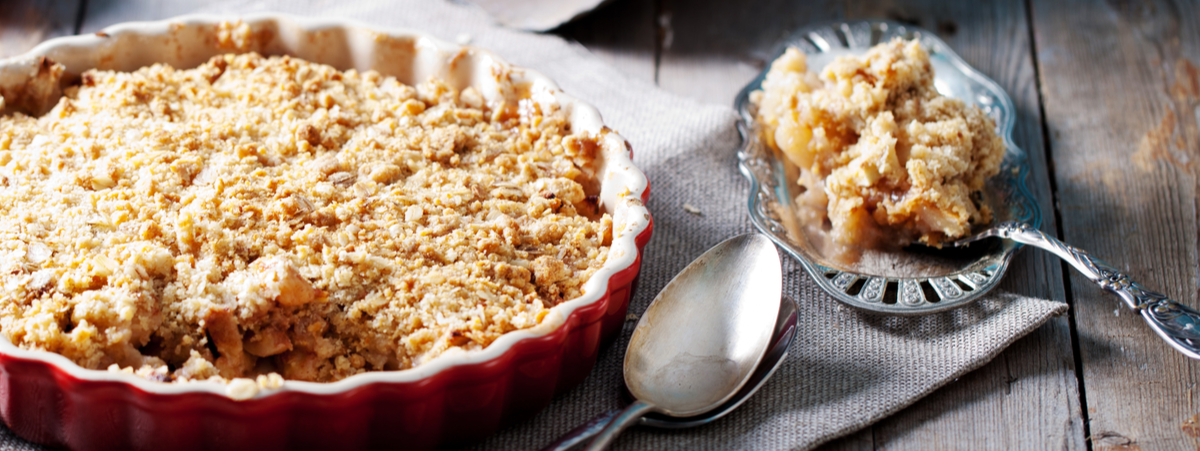 crumble di mele