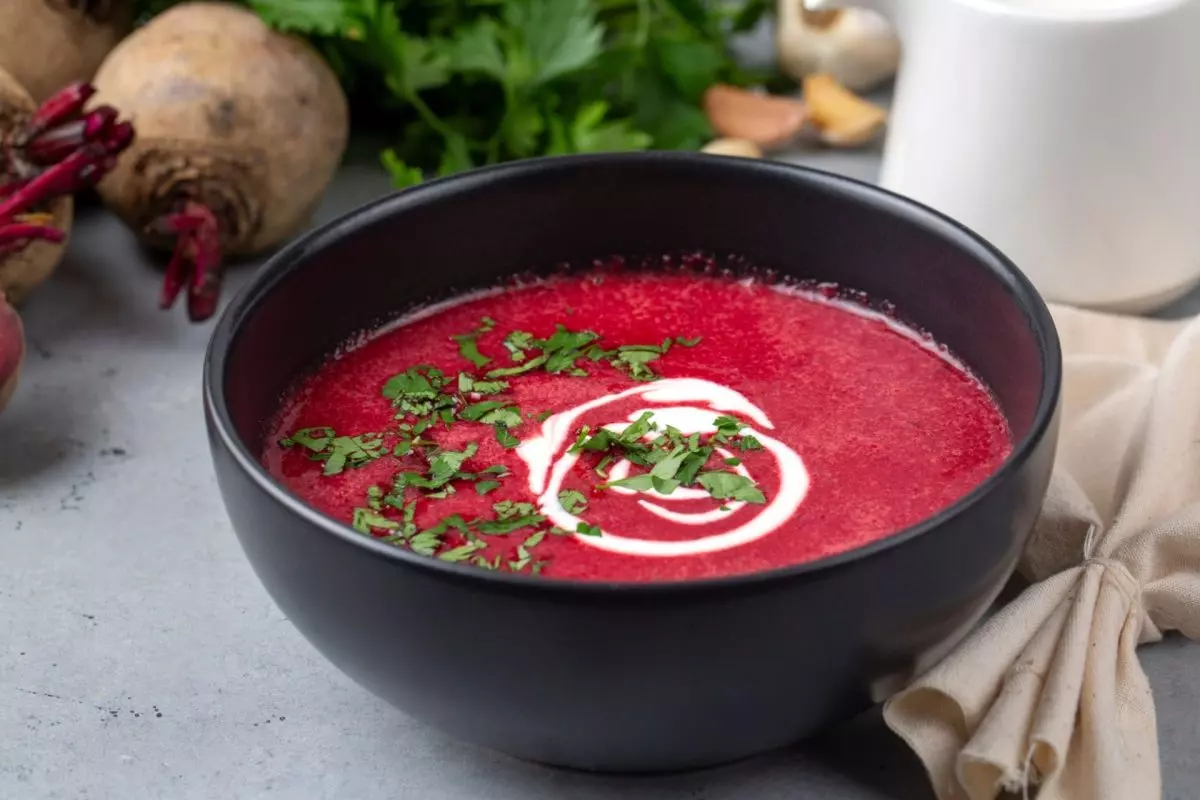 Zuppa di barbabietola