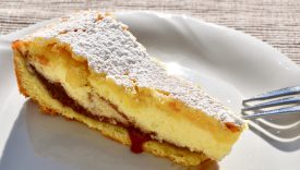 crostata di ricotta e visciole