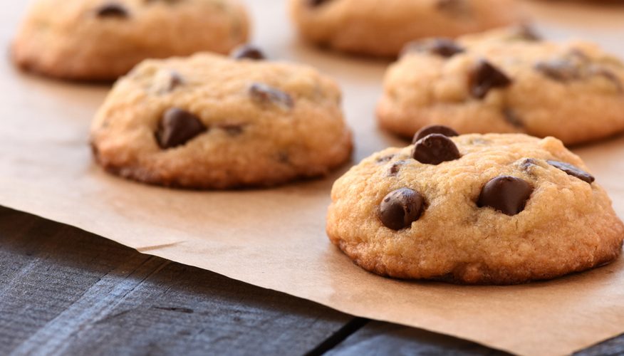 cookies gocce cioccolato senza glutine