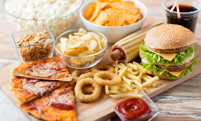 alimentazione junk food