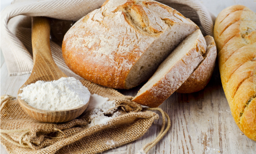 pane fatto con farina 0