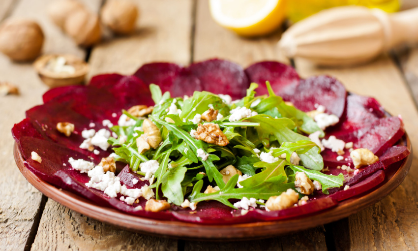 carpaccio di barbabietola