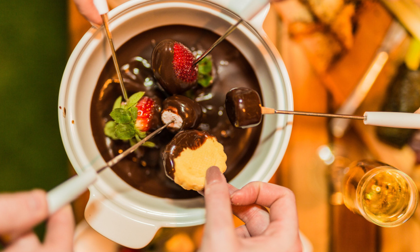 come fare la fonduta al cioccolato