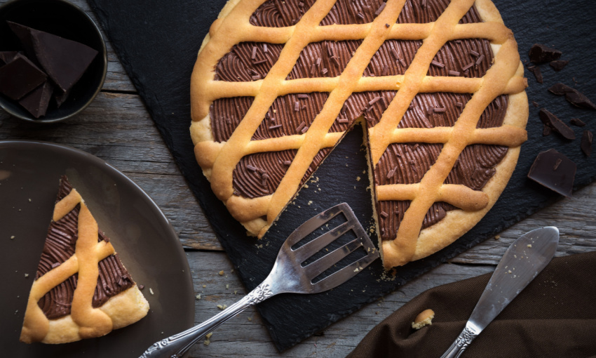 crostata morbida alla nutella