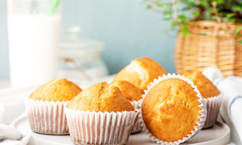 muffin al limone in friggitrice ad aria