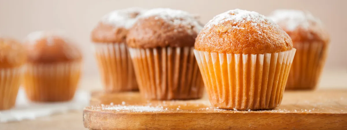 muffin in friggitrice ad aria