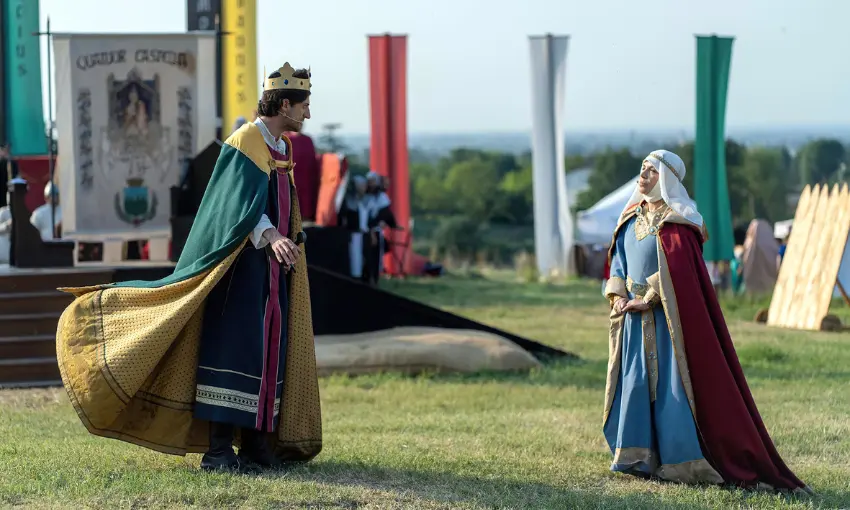 Incontro tra Matilde di Canossa ed Enrico V