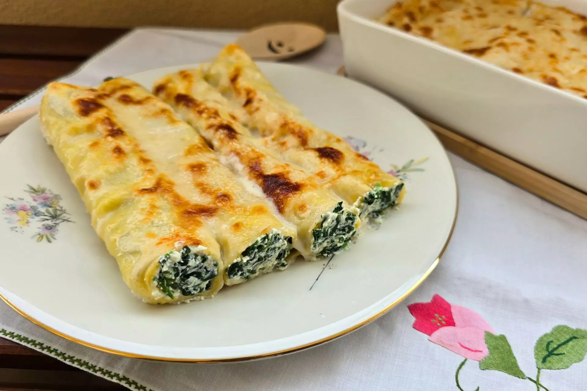 cannelloni ricotta e spinaci