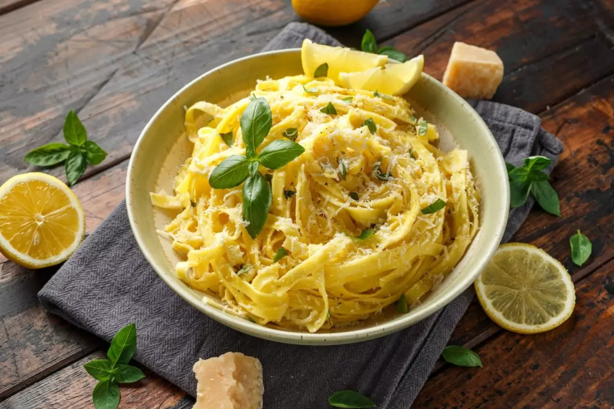 Spaghetti al limone