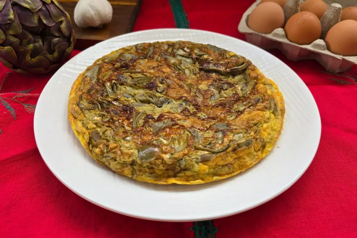 frittata di carciofi
