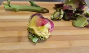 pulizia carciofo