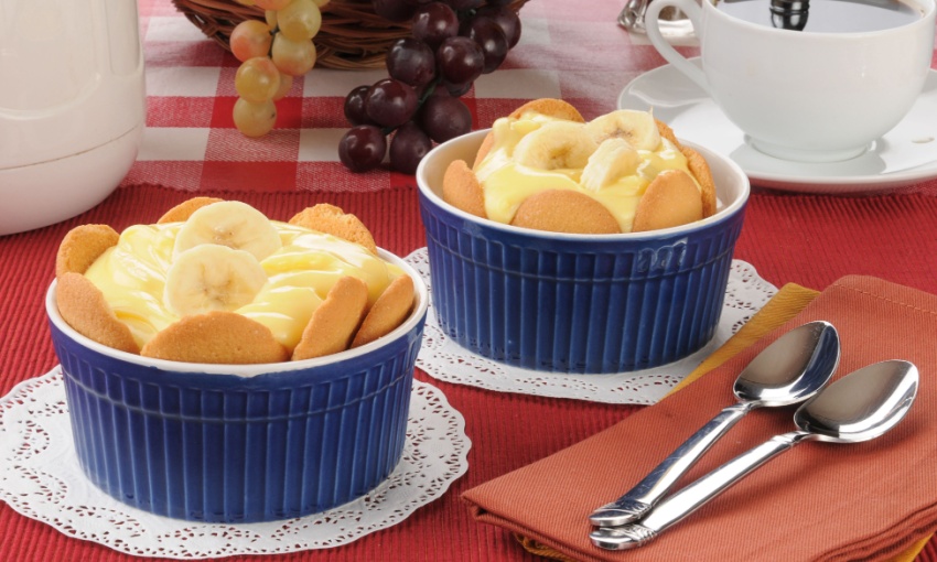 banana pudding monoporzioni