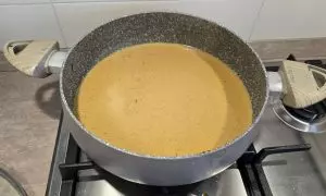 salsa di verdure in casseruola