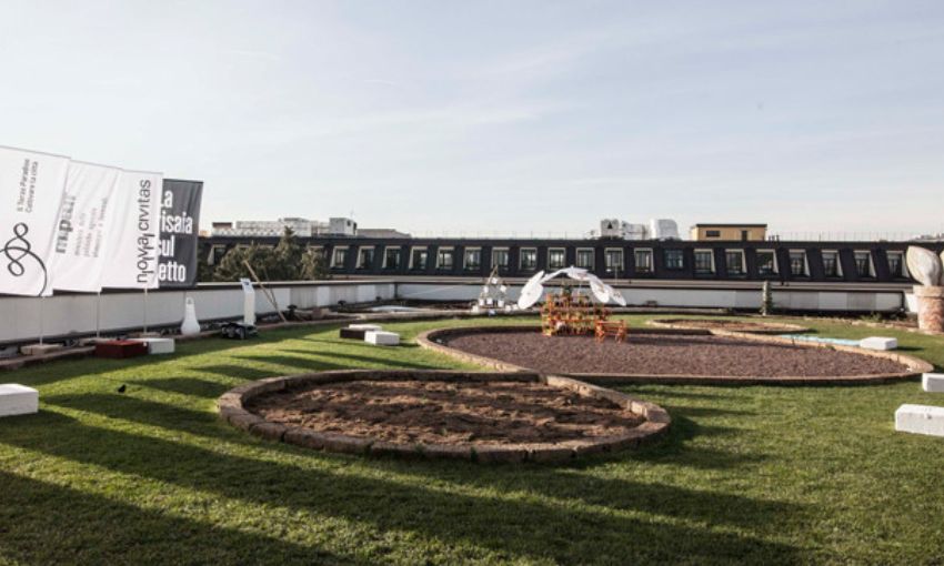 orti sui tetti della città a milano
