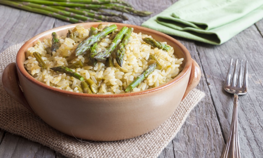 riso con asparagi